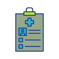 Medical Record Vector Icon