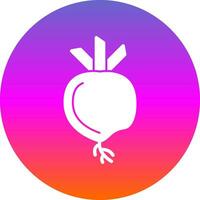 Turnip Vector Icon Design