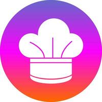 diseño de icono de vector de sombrero de chef