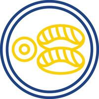 diseño de icono de vector de sushi