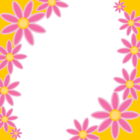 Flowers Frame Copy Space png