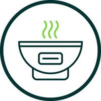 Bowl Vector Icon Design