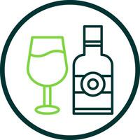 diseño de icono de vector de vino