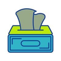 Tissue Box Vector Icon