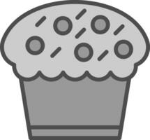 Pie Vector Icon Design