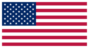 American Flag, US Flag, USA Flag. Format PNG