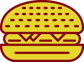 diseño de icono de vector de sándwich