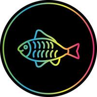 diseño de icono de vector de pescado