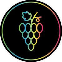 Grapes Vector Icon Design