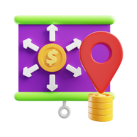 3d conception dans statistique, flèche, en haut, planant, monnaie, données, augmenter, amélioration, en cours d'analyse, économie, et financier. png