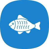 diseño de icono de vector de pescado