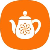 Teapot Vector Icon Design