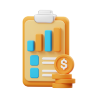 3d conception dans statistique, flèche, en haut, planant, monnaie, données, augmenter, amélioration, en cours d'analyse, économie, et financier. png