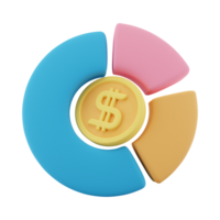 3d ontwerp in statistiek, pijl, omhoog, stijgende, munteenheid, datum, toenemen, verbetering, analyseren, economie, en financieel. png