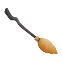 Cartoon drawing of a broom png