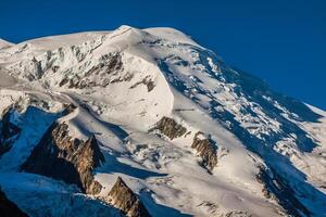 Mont Blanc, Mont Blanc Massif, Chamonix, Alps, France photo