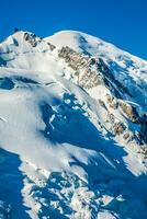 Mont Blanc, Mont Blanc Massif, Chamonix, Alps, France photo