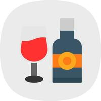 diseño de icono de vector de vino