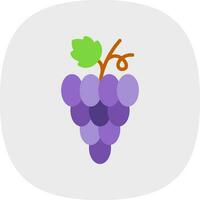 Grapes Vector Icon Design