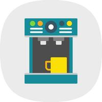 Coffee Machine Vector Icon Design