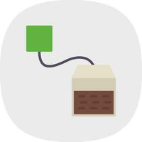 Teabag Vector Icon Design