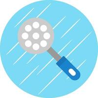 Slotted Spoon Vector Icon Design