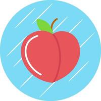 Peach Vector Icon Design