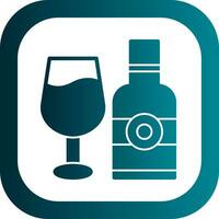 diseño de icono de vector de vino