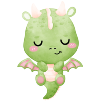 Cute Green Dragon, Dragon png