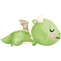 Cute Green Dragon, Dragon png