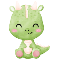 Cute Green Dragon, Dragon png