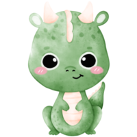 Cute Green Dragon, Dragon png