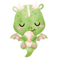 Cute Green Dragon, Dragon png