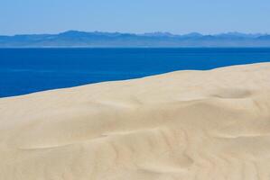 Beautiful view on beach and ocean, Spain, Tarifa photo