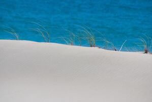 Beautiful view on beach and ocean, Spain, Tarifa photo