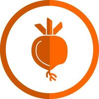 Turnip Vector Icon Design