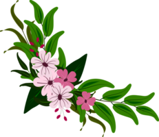 lila blomma bukett png