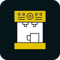 Coffee Machine Vector Icon Design