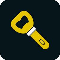 Bottle Opener Vector Icon Design