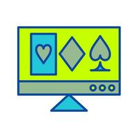 Online Gambling Vector Icon