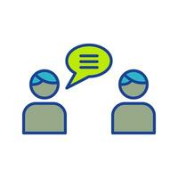 Chatting Vector Icon