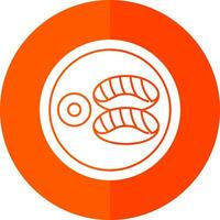 diseño de icono de vector de sushi