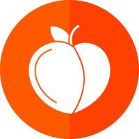 Peach Vector Icon Design