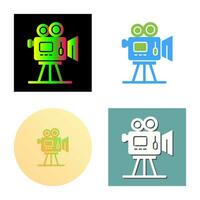 Movie camera Vector Icon