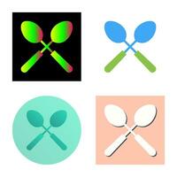 Spoons Vector Icon
