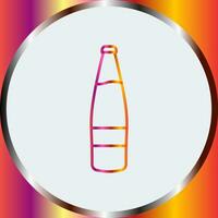 Beer Bottle Vector Icon