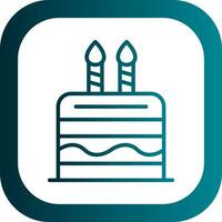 Cake Vector Icon Design