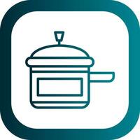 Pressure Cooker Vector Icon Design