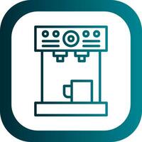 Coffee Machine Vector Icon Design