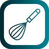 Whisk Vector Icon Design